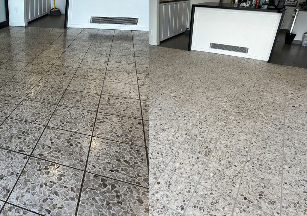 Grout Color Sealing